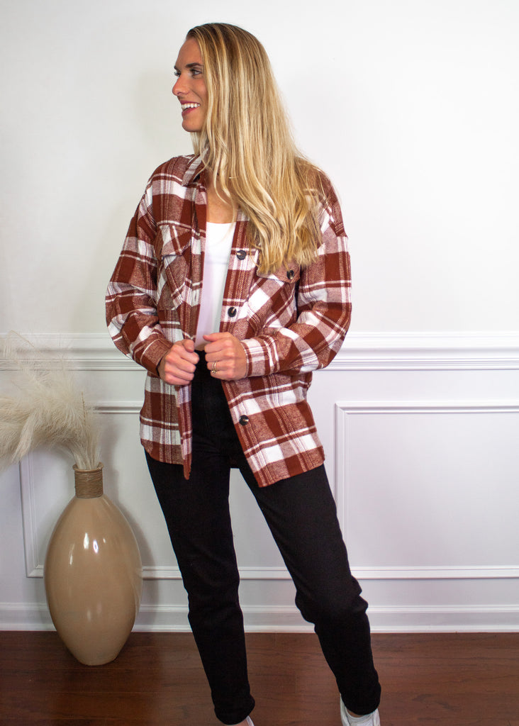 Tired of Your Weather Flannel - Sugar & Spice Apparel Boutique