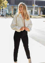 Cowboy Casanova Rhinestone Fringe Denim Jacket in White - Sugar & Spice Apparel Boutique