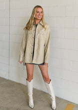 L.A. Baby Leather Shacket - Sugar & Spice Apparel Boutique