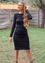 Long Story Short Adjustable Dress in Black - Sugar & Spice Apparel Boutique