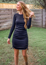 Long Story Short Adjustable Dress in Black - Sugar & Spice Apparel Boutique