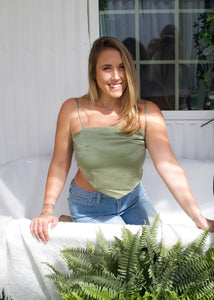 No Hard Feelings Satin Top - Sugar & Spice Apparel Boutique