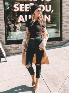 Vanilla Bean Chevron Cardigan - Sugar & Spice Apparel Boutique
