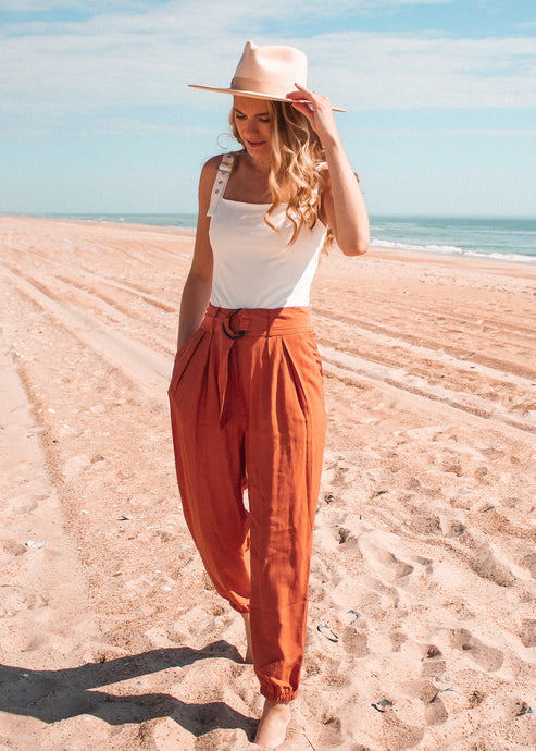 Desert Oasis Pocketed Joggers - Sugar & Spice Apparel Boutique
