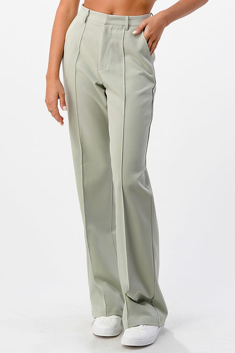 Deja Vu Pants in Sage - Sugar & Spice Apparel Boutique