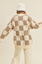 Checkmate Oversized Sweater - Sugar & Spice Apparel Boutique