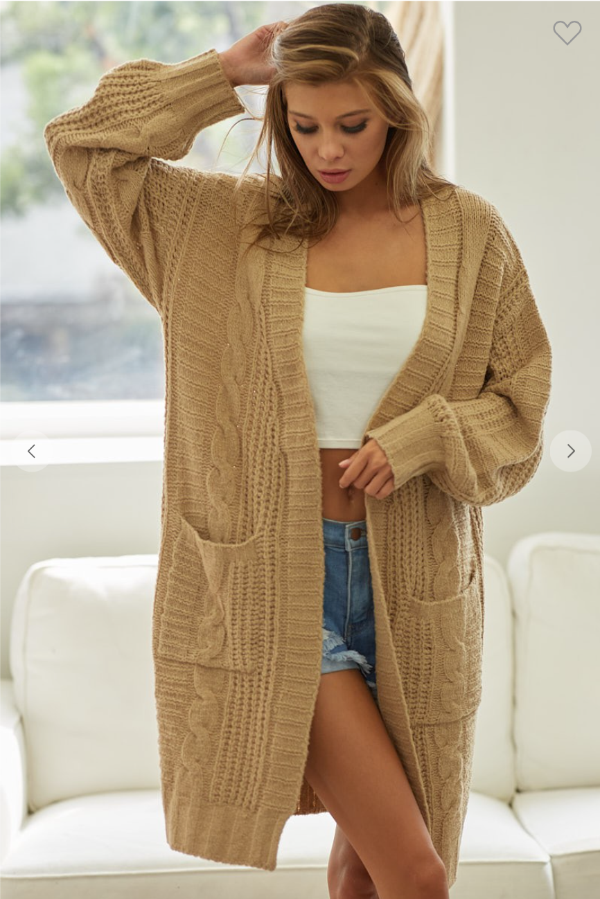 Wrapped Up Long Cardigan - Sugar & Spice Apparel Boutique