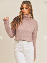 Bonfire Nights Turtleneck Sweater in Lavender - Sugar & Spice Apparel Boutique