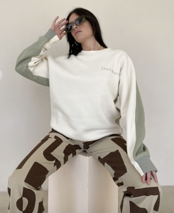 Don't Know, Don't Care Sweatshirt in Sage - Sugar & Spice Apparel Boutique