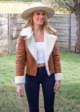 Ride With Me Suede Moto Jacket in Camel - Sugar & Spice Apparel Boutique