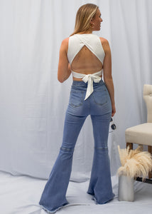 Gypsy Soul Denim Bells in Light Wash - Sugar & Spice Apparel Boutique