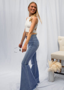 Gypsy Soul Denim Bells in Light Wash - Sugar & Spice Apparel Boutique