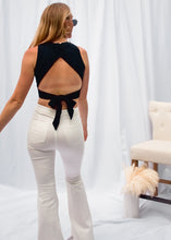 Party in the Back Cropped Tank in Black - Sugar & Spice Apparel Boutique