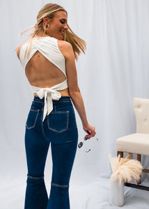 Gypsy Soul Denim Bells in Medium Wash - Sugar & Spice Apparel Boutique