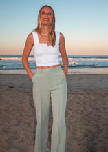 Deja Vu Pleated Pants in Sage - Sugar & Spice Apparel Boutique