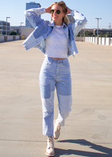 I'm Different Colorblock Denim Jacket - Sugar & Spice Apparel Boutique