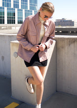 We Can't Stop Faux Leather Shacket - Sugar & Spice Apparel Boutique