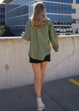 Olive You More Leather Shacket - Sugar & Spice Apparel Boutique