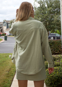 Over You Oversized Shacket - Sugar & Spice Apparel Boutique