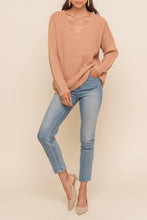 Pumpkin Spice Scallop Neck Sweater - Sugar & Spice Apparel Boutique