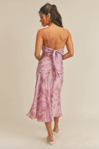 Marble Dreams Satin Dress - Sugar & Spice Apparel Boutique